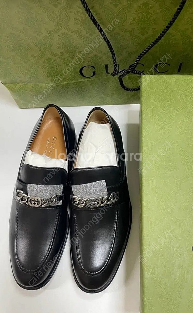 구찌 남성 인터로킹 gg 구두 285 gucci--0