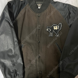 Rrl 블랙캣 스타디움 자켓 L / 더블알엘 바시티 점퍼 (m 가능)