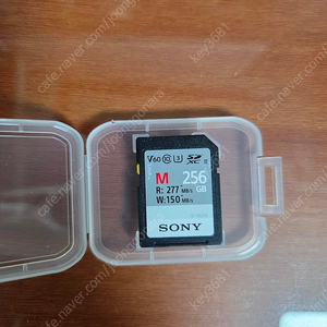 소니 SF-M256 SD카드