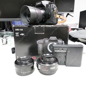 파나소닉 루믹스 DMC-G85(일본 내수 DMC-G8) + 렌즈 3개 + 박스