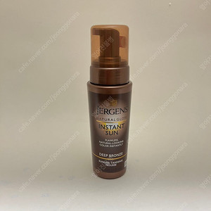 Jergens 셀프 태닝 무스 딥브론즈 self tanner mousse