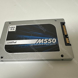 크루셜 Crucial M550 256기가 2.5인치 SATA SSD 중고
