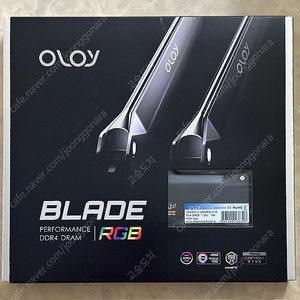 OLOy Blade RGB 튜닝램 DDR4-3600 CL18 16GB (8G x 2)