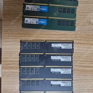 ddr4-3200 pc용 램 8기가 개당 만원 팝니다