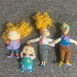 90년대 미국 애니메이션 러그래츠 관절인형 피규어