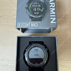 가민 디센 MK2i 티타늄 다이빙 컴퓨터 워치