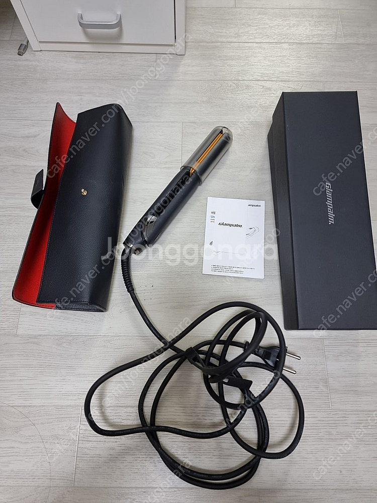 글램팜 GP202 고데기 1회사용 + 여행용파우치--7