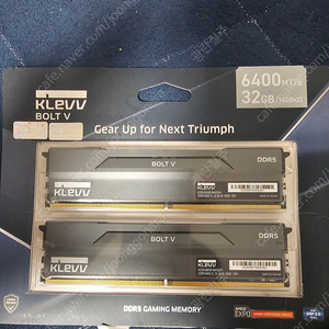 클레브 볼트v ddr5 6400 cl32 16×2팝니다