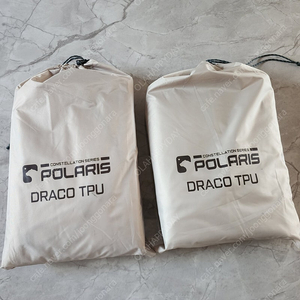 새상품) 폴라리스드라코 TPU 창 2개 판매합니다