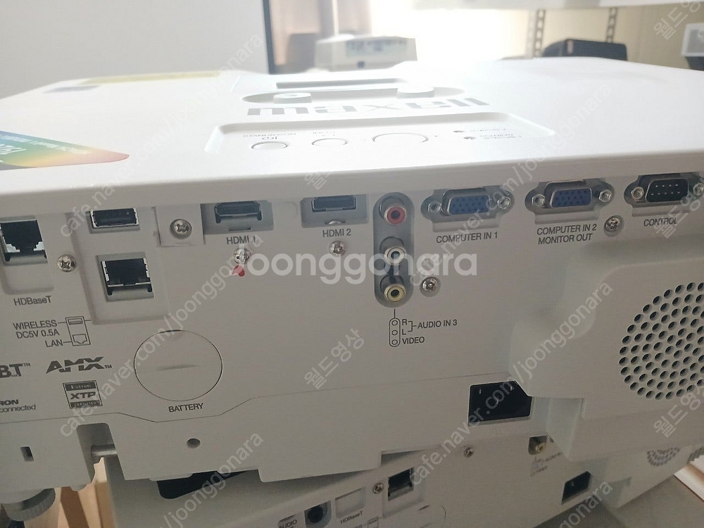 6000안시 멕셀 고광량 레이저 빔프로젝터 mp-wu5...--3