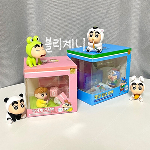 미개봉 새상품)짱구는못말려 짱아 흰둥이 피규어 달력