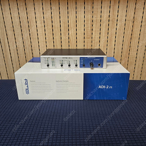 RME ADI-2 FS 컨버터 + RM19 II 랙윙