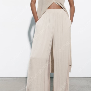 ZARA 자라 플리츠 팬츠, 자라 밴딩 팬츠
