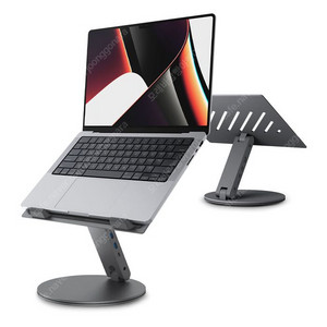 슈피겐 6IN1 USB C타입 허브 노트북 거치대 스탠드