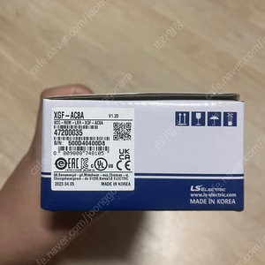 LS산전 PLC XGF-AC8A 1개 팝니다
