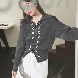 쿠오세(KUOSE) 가디건 니트