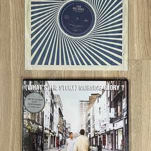리암갤러거 - Acoustic session 실버&블루컬러 RSD한정반, 오아시스 - What’s the story (Morning glory?) 25주년기념 실버컬러 미개봉 LP