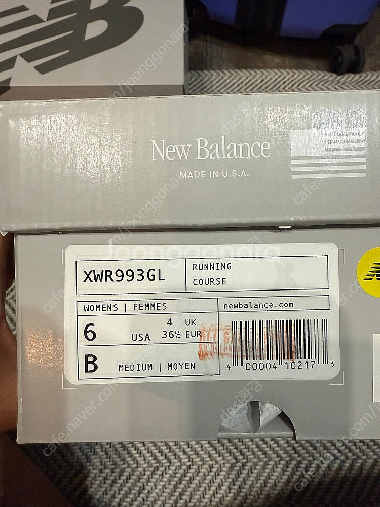 [새상품] (W)뉴발란스 993 B 6 230사이즈--0