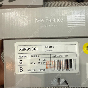 [새상품] (W)뉴발란스 993 B 6 230사이즈