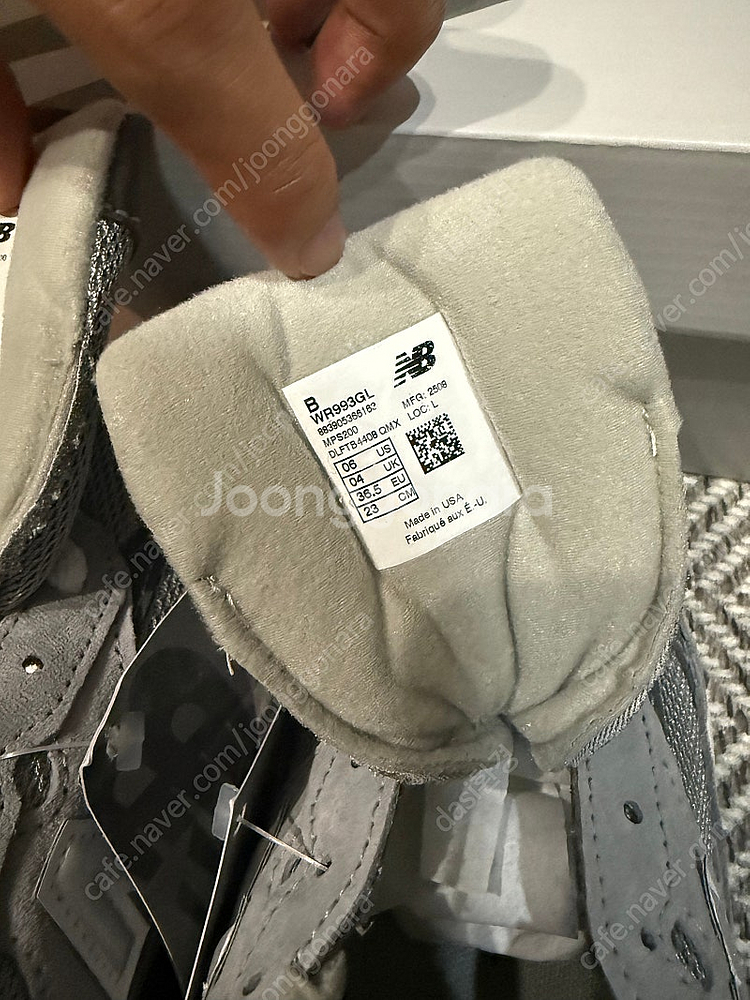 [새상품] (W)뉴발란스 993 B 6 230사이즈--4