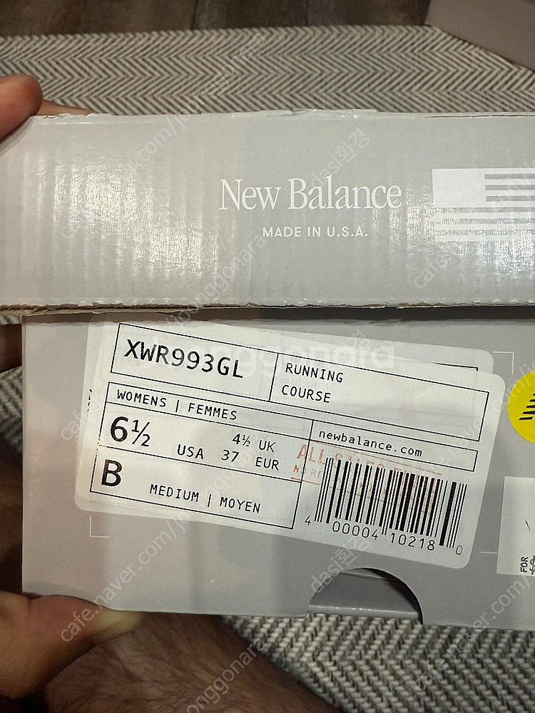 [새상품] (W)뉴발란스 993 B 6 1/2 235사...--0