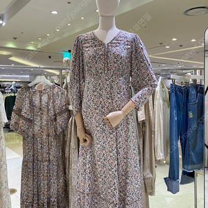 써스데이아일랜드 슬림핏 롱원피스