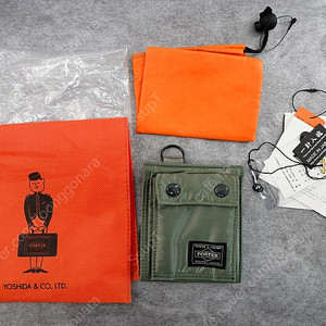 포터 탱커 지갑 622-78168 세이지 그린