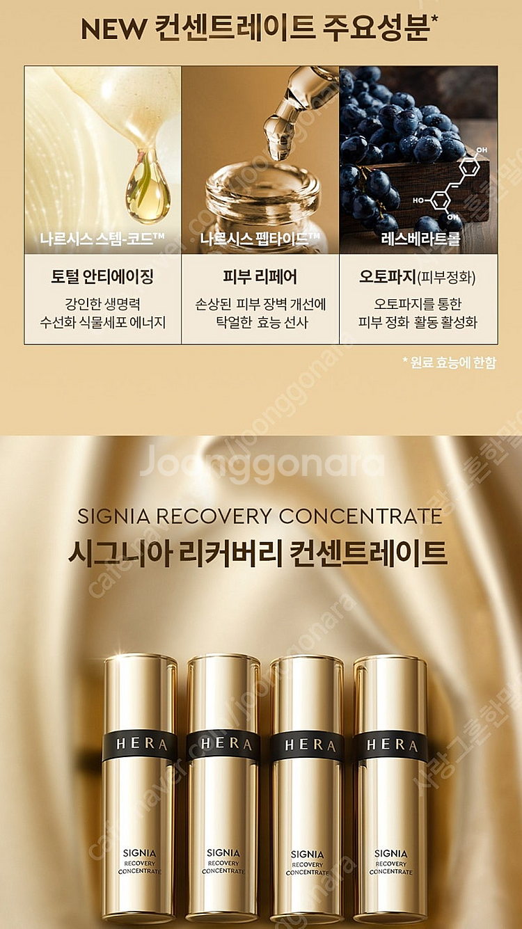 헤라 시그니아 일루미네이팅 세럼 30ml + 리커버리 ...--2