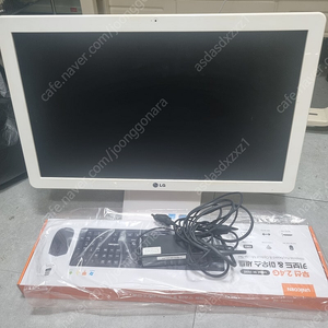 lg23인치 일체형 컴퓨터 cpu n2930 메모리 8g ssd 128g 와이파이 블루투스