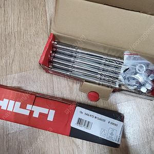 미사용 힐티 HAS-RTZ M12*95/25 앵커롯드