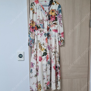 꽃프린팅 스카프 원피스 무료배송