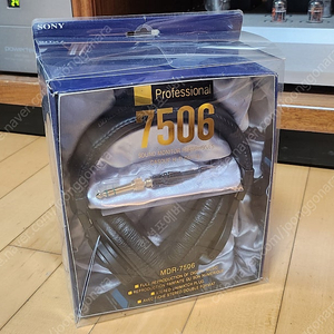 SONY 소니 전문가용 MDR-7506 모니터 헤드폰