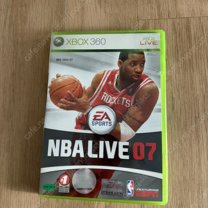Xbox360 NBA 라이브 07 판매합니다