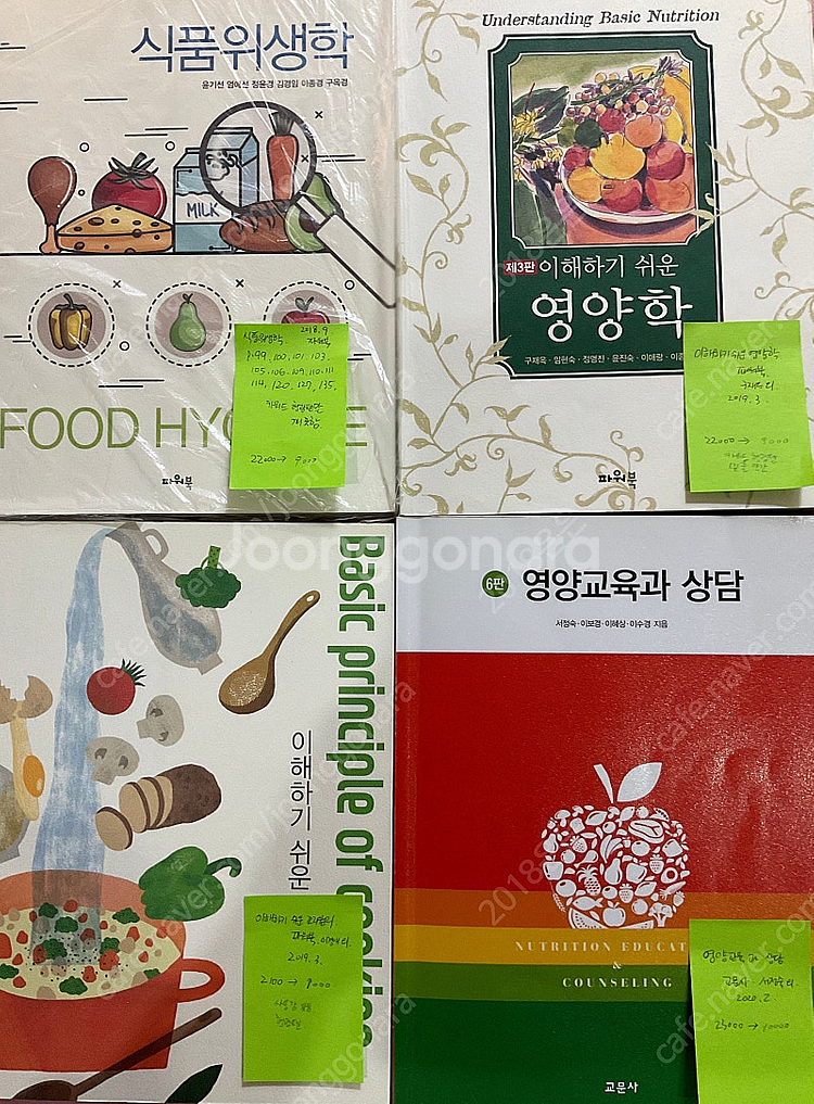 식품위생학 영양학 조리원리 영양교육과 상담--0