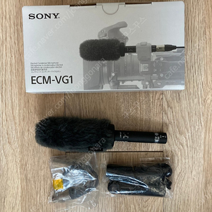 소니 샷건 마이크 ECM-VG1