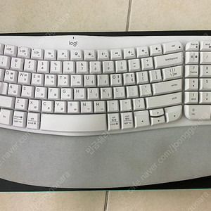 로지텍 코리아 웨이브 키스 WAVE KEYS 흰색 화이트