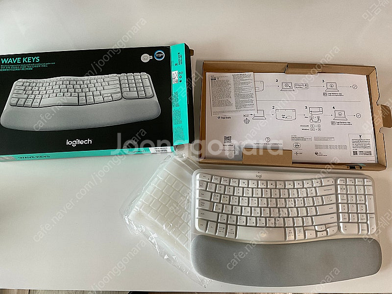 로지텍 코리아 웨이브 키스 WAVE KEYS 흰색 화이...--4