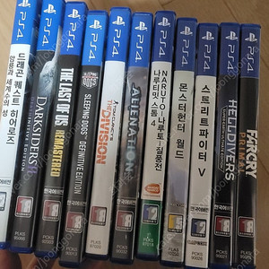플스4 ps4 타이틀 일괄판매
