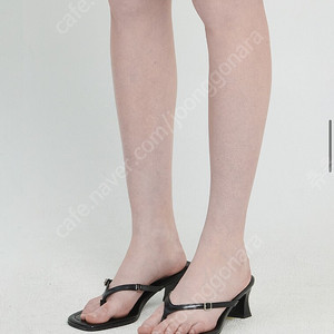Kiho 기호 K23-SH024 쪼리힐 플리플랍 토템쪼리 BUCKLE BUCKLE FLIP-FLOP HEEL
