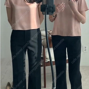 sie 시에 베어 에이프릴 크롭 블라우스