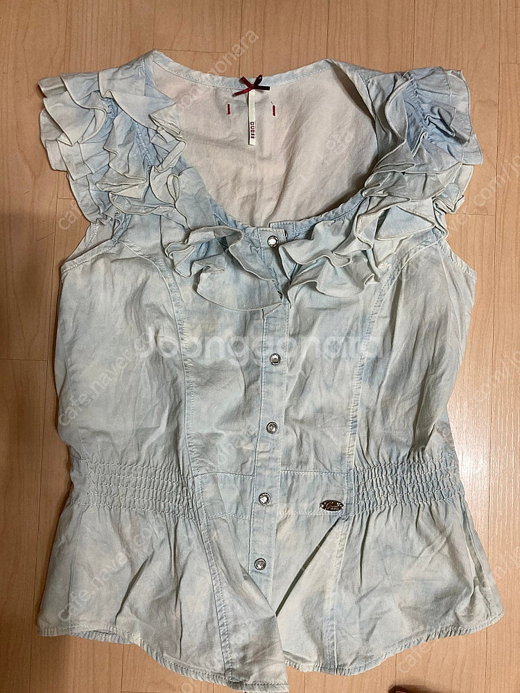 폴로 랄프로렌 흰색 V넥 티셔츠--6