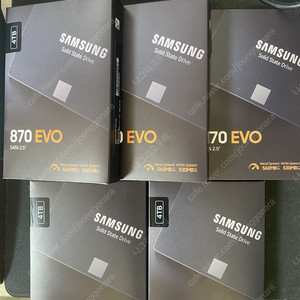 삼성 SSD 870EVO 4TB 미개봉 정품 판매합니다