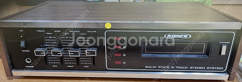[107] KOBES 8500 8트렉카세트 플레이어 /...--2
