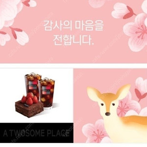투썸 스트로베리 초콜릿 생크림 +아메리카노R2잔 16600원짜리 13500원