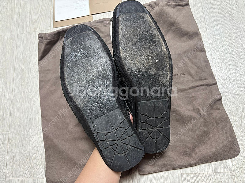 보테가베네타 인트레치아토 뮬 블로퍼 슬리퍼 255-26...--2