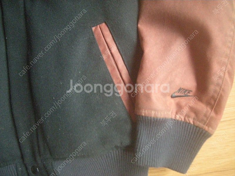 나이키bmr바시티자켓 워싱처리된 한정판희귀레어+나이키n...--2