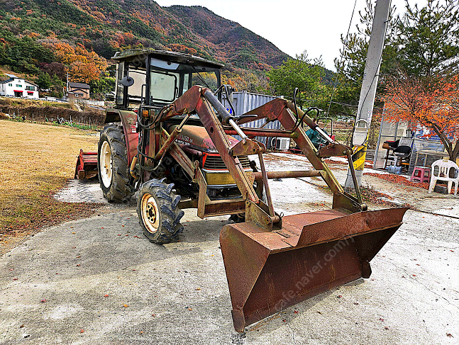 트랙터 국제 38마력 로더,로타리 이미지