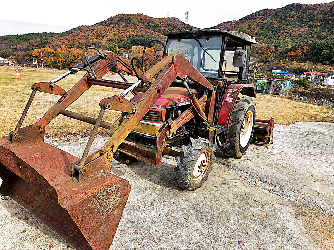 트랙터 국제 38마력 로더,로타리 이미지