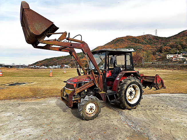 트랙터 국제 38마력 로더,로타리 이미지