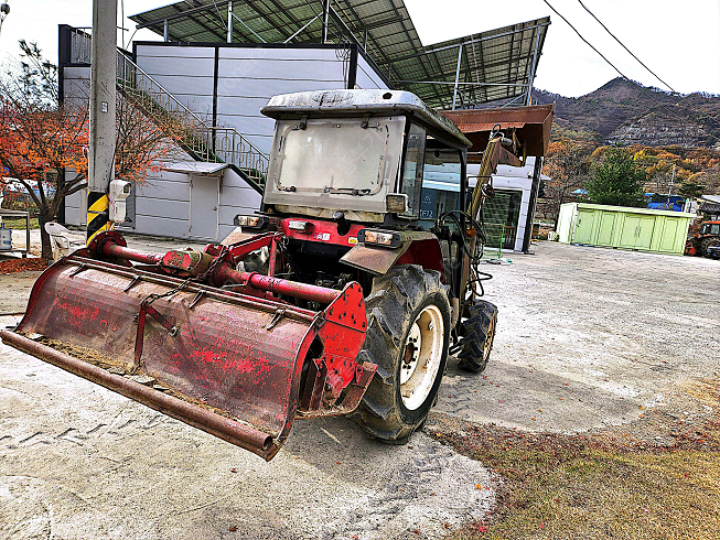 트랙터 국제 38마력 로더,로타리 이미지